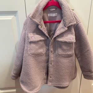 Zara girls shacket